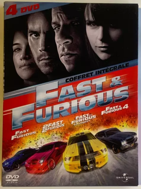 FAST & THE FURIOUS 1-3/COFFRET/3 DVD/VF - DVD Zone 2 - Achat & prix