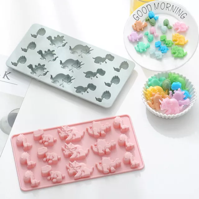 Silicone Chocolate Mould Cake Jelly Cookies Gummy Mold Baking Tray Wax Ice Cube