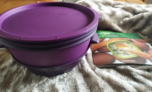 micro vap tupperware violet MICRO VAP' TUPPERWARE CUIT VAPEUR MICRO ONDES VIOLET NEUF