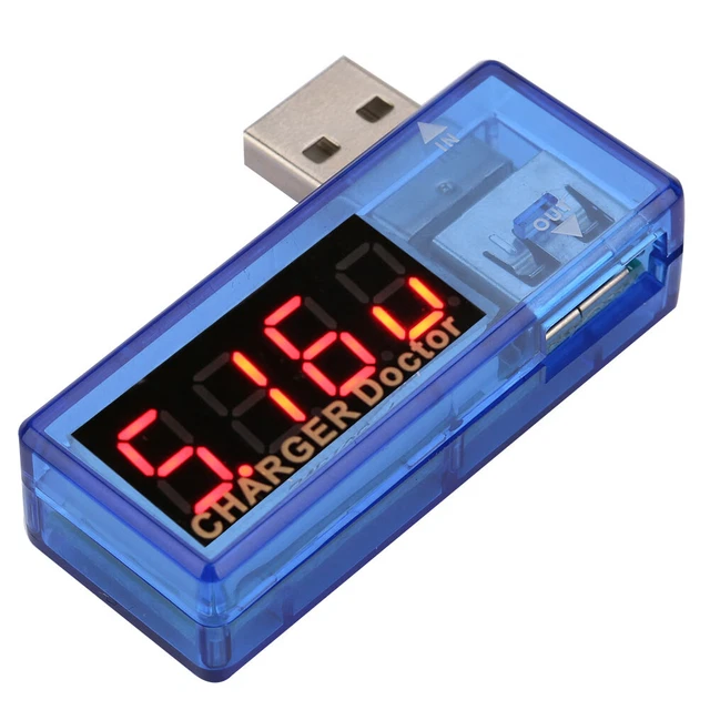Spannungsprüfer USB-Ladetester Voltmeter Amperemeter✈