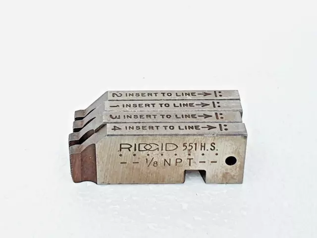 RIDGID Tuyau Filière 0.3cm Npt , 551 H.S Peigne à Fileter pour Machine Die Têtes