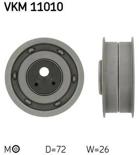 SKF Galet tendeur de courroie de distribution Poulie-tendeur VKM 11010 72mm 26mm