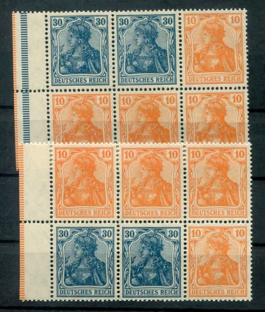 DR-ZusDr. Heftchenblatt Hbl 31aA beide Strichleistentypen ** MNH POSTFRISCH (T63