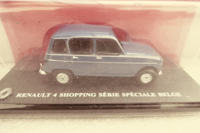 Ixo ? Pour Presse Renault 4 Shopping Serie Speciale Belge Neuf En  Blister