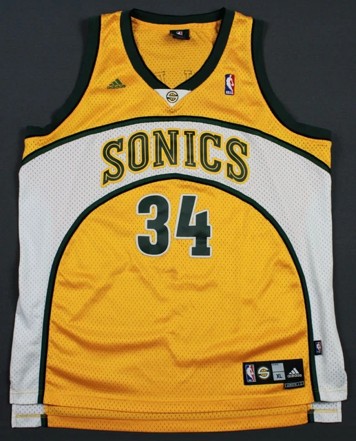 Mitchell & Ness NBA Swingman Jersey Seattle Supersonics 2006-07 Ray Allen #34 White - WHITE