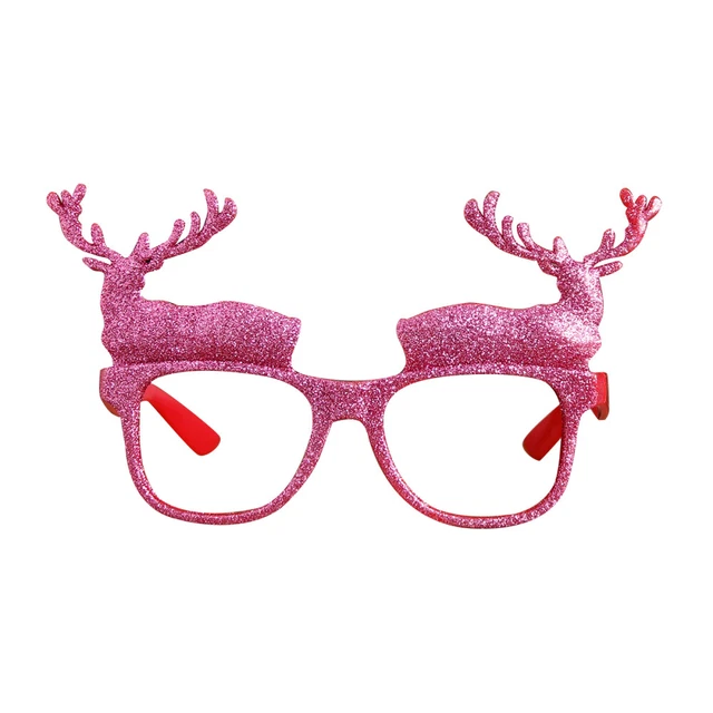 Christmas Cosplay Supplies Holiday Eyewear Carnival Accessories Xmas Sunglasses