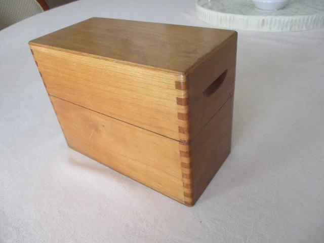 Trieur de documents de bureau en bambou Document A4 Organiseur 5