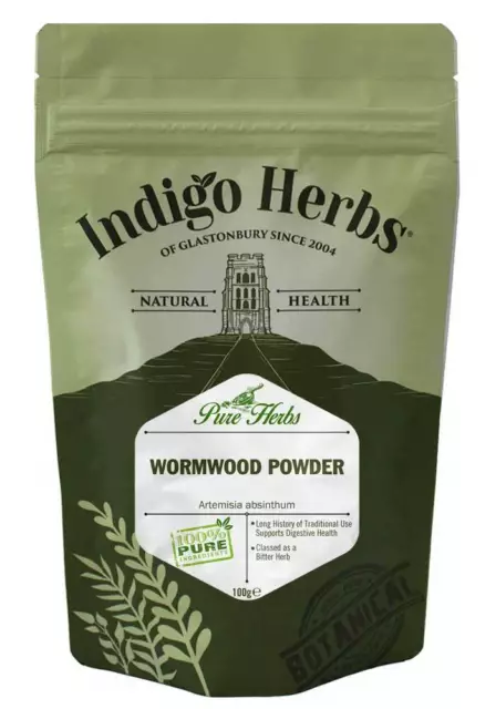 Wormwood Powder - 100g - Indigo Herbs