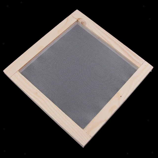 Paper Making Mesh PAPER MAKING MOULD Kit Screen Frame DIY Making Gift Art Making Supplies ...