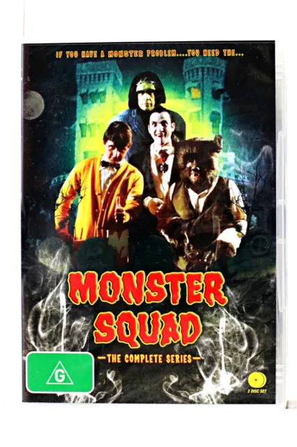 Monster Squad - The Complete Series (2 Disc Set) Region 4 DVD New Sealed