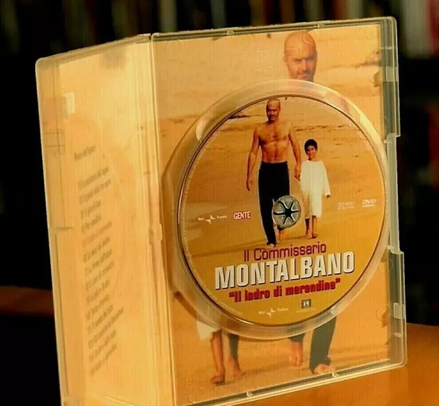 IL COMMISSARIO MONTALBANO n. 5: IL LADRO DI MERENDINE DVD COME NUOVO ZINGARETTI 3