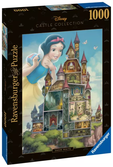 Ravensburger Disney Castles Snow White 1000 Piece Jigsaw Puzzles for Adults and 3