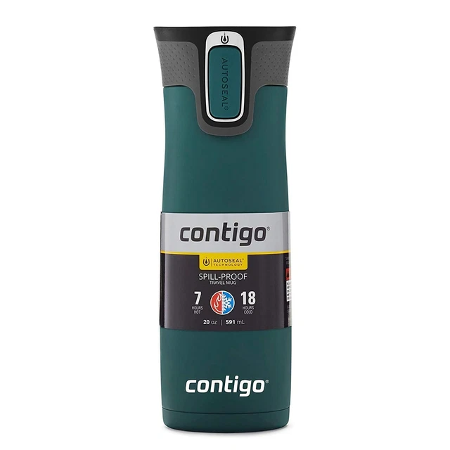 Contigo Autoseal West Loop Chard 20oz Insulated Stainless Steel Travel Mug 5