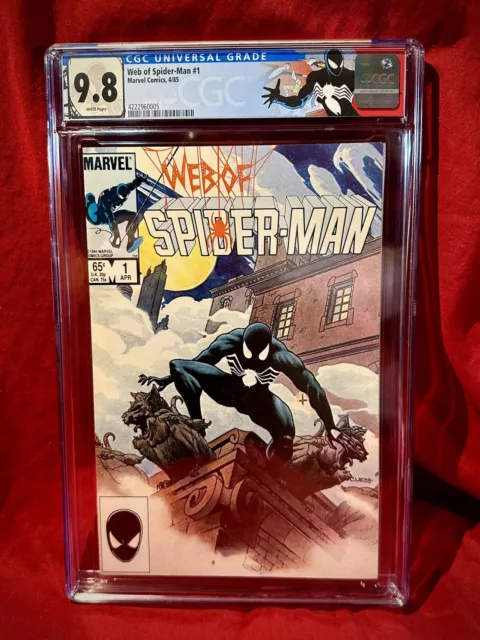 ⚫️ Web Of Spider-Man #1 | CGC 9.8 White Pages | First Appearance of Vulturions