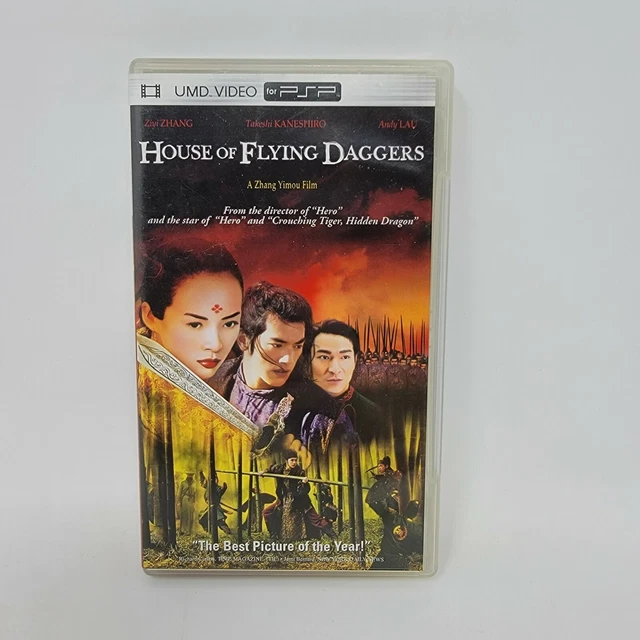 House of Flying Daggers (UMD Video Sony PSP) Disc Case Tested and Works