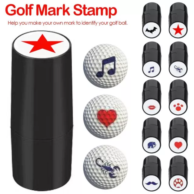 Gift Quick-dry Mark Seal Golf Stamp Marker Golf Accessories Golf Ball Stamper