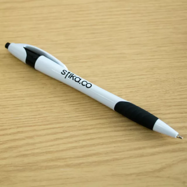 Custom Printed Ball Point Click Pens Personalised with your Company Name or Logo