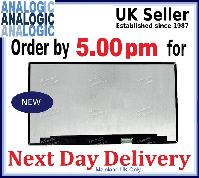 New Compatible For DELL HN4TM 14" LED LCD Notebook Screen IPS FHD Display Panel