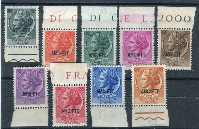Italy Trieste Amg-Ftt Mnh