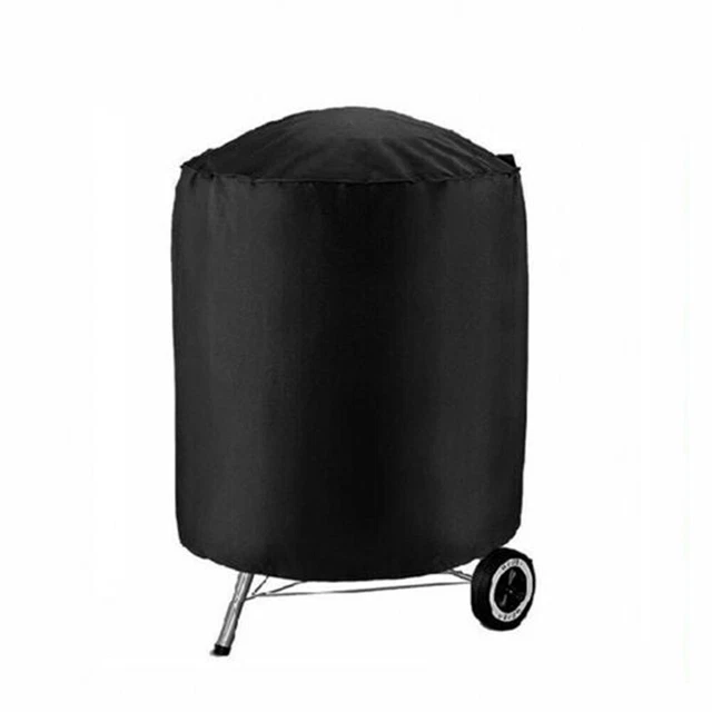 Housse De Protection Pour Barbecue Ronde - Tissu Polyester 80x110 Cm - Anti-UV & Intempéries - Garde Propre
