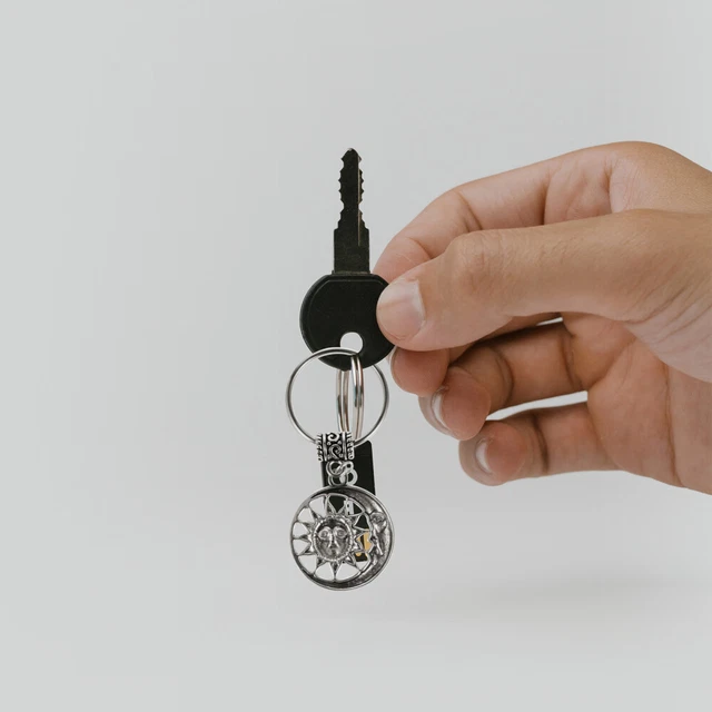 Portachiavi in lega portachiavi para uomini portachiavi accessori