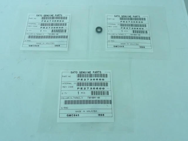 190327 New-No Box; Sato PE2730600 Lot-3 Collars