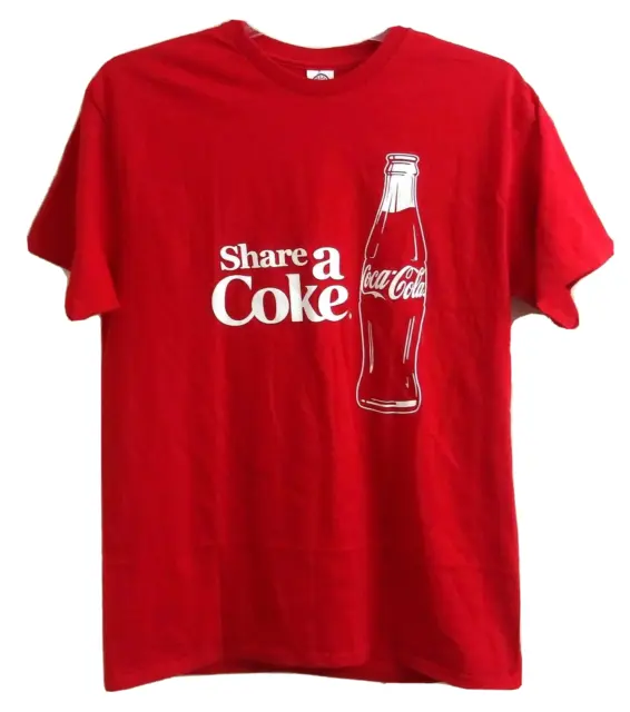 Share A Coke T-Shirt Adult L Large Coca-Cola New