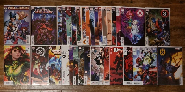 X-Men Lot Giant Size Trial Of Magneto 1 Wolverine Hellfire Gala Marvel Comics Nm