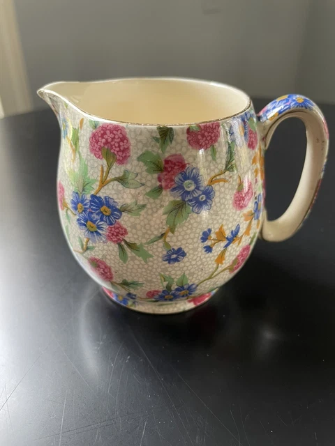 Vintage Royal Winton Grimwades Old Cottage creamer - Countess style (3 in)