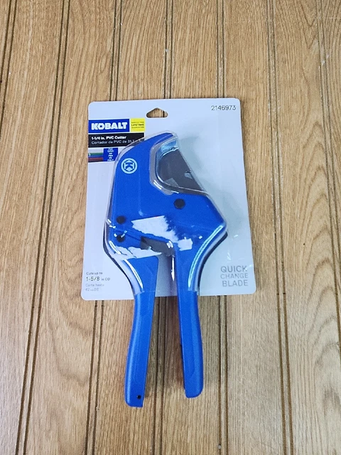KOBALT Tools 1 1/4" PVC Cutter  2146973 #58704 Quick Change Blade