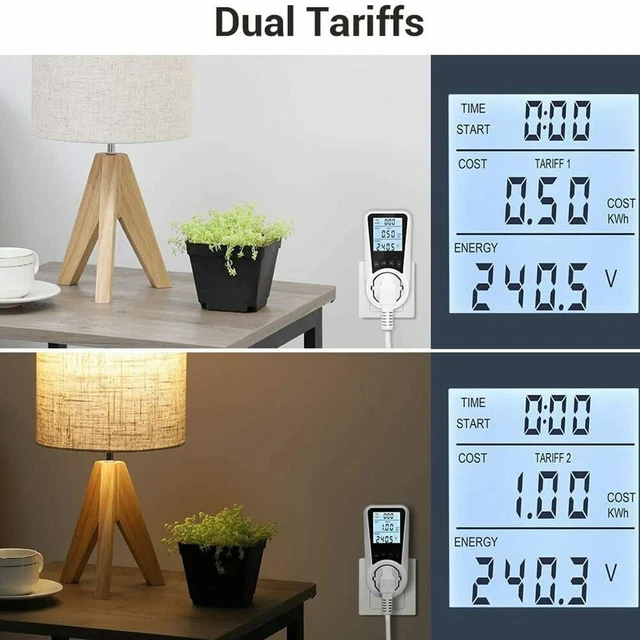 Misuratore di elettricità di alta qualità doppia velocità energia elettrica digitale