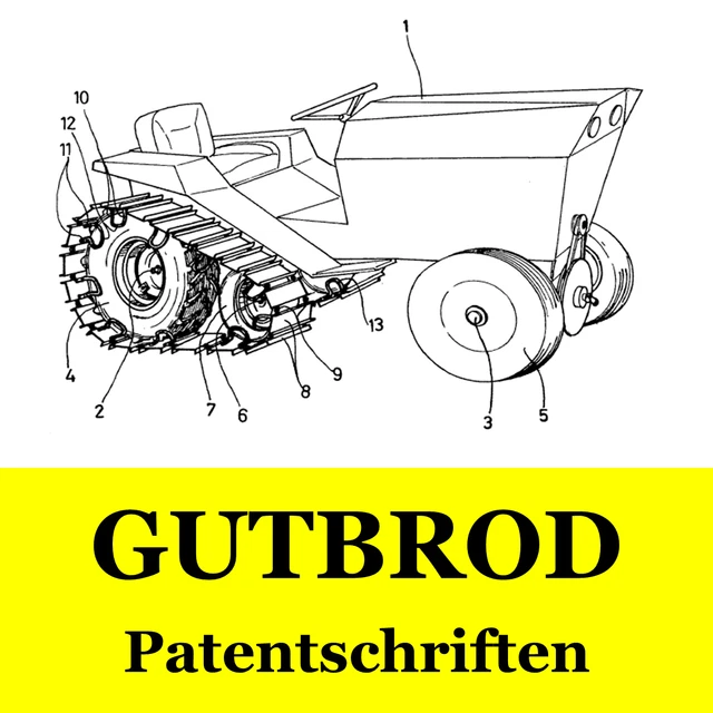 GUTBROD Fahrzeuge & Maschinen # 336 Seiten # 73 Patentschriften # PDF-Buch/eBook