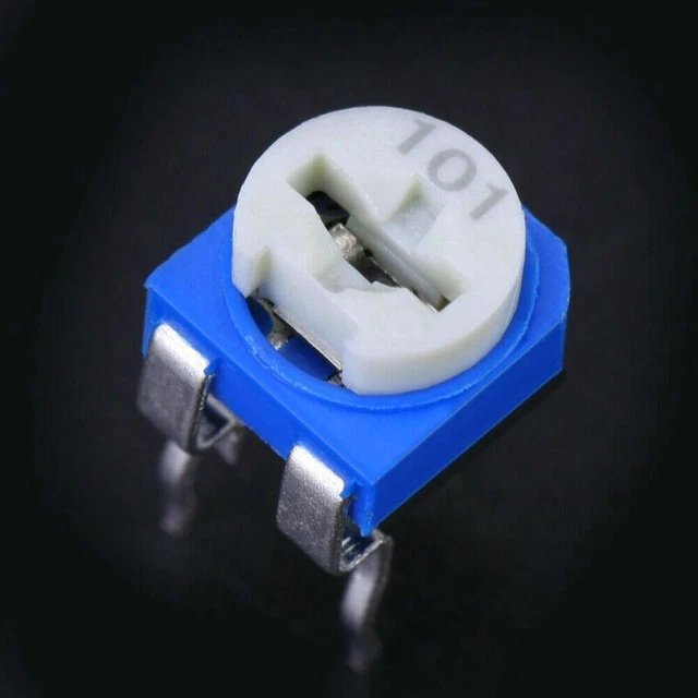 Kit assortimento resistori potenziometro 375 pz - 15 valori 100Ω-1M