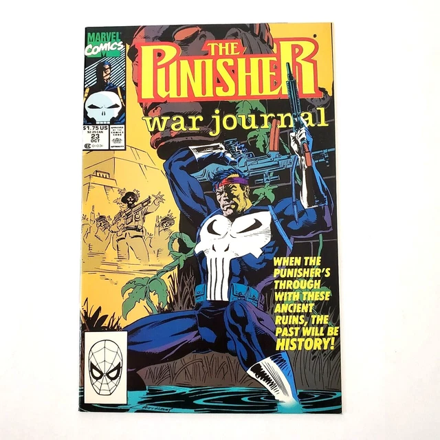 Punisher War Journal #23 (1988 Series) Direct Vol. 1 Marvel Comic Book Oct 1990