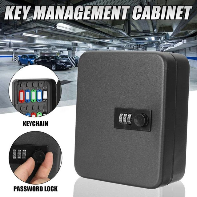 Cassetta chiavi auto montata cassetta chiavi cassetta di sicurezza chiave 20 posizioni scatola di blocco combinata