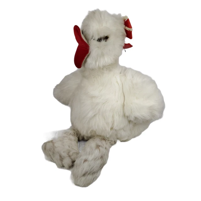 Vintage 1980 Ms Noah Ostrich Plush Huge Stuffed Animal Toy Handmade