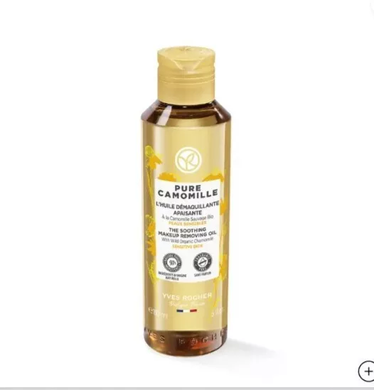 Yves Rocher PURE CAMOMILLE Olio Struccante Lenitivo Viso Pelli Sensibili 150ml
