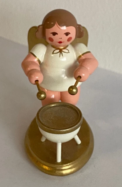 Alter Engel mit Kesselpauke CHRISTIAN ULBRICHT Erzgebirge 6586/21