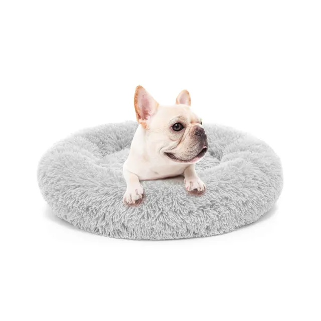 MIXJOY Orthopedic Dog Bed Comfortable Donut Cuddler Round Dog Bed Ultra Soft ...