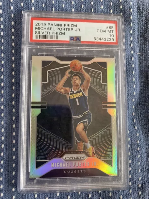 Michael Porter Jr. 2019 Panini Prizm #88 PSA 10 GEM MINT