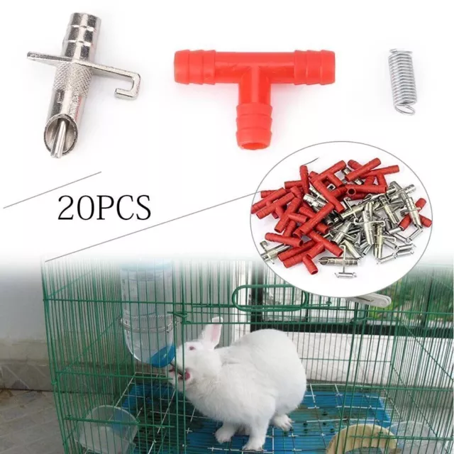 Rabbit Nipple Automatic Water Drinker Fedder Bunny Rodent Mouse Pet Industry
