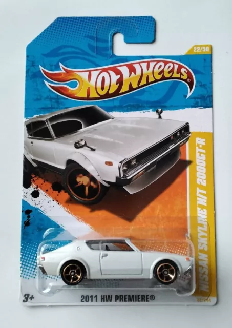 HOT WHEELS NISSAN Skyline H/T 0GT-R, HW Estreno $ . gtr 20011 HOT WHEELS NISSAN Skyline H/T 0GT-R, HW Estreno $ .