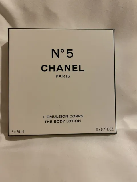 Chanel Factory 5 | 7 Sample Packettes Body Lotion|Sold Out Nationwide