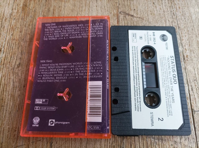 CASSETTE AUDIO K7 TAPE/ 1 CASSETTE VIERGE SONY FX I 90 MINUTES TYPE I IEC I NEUF