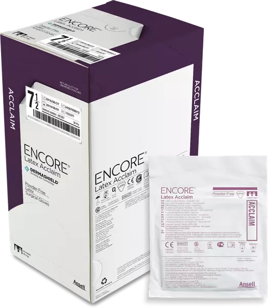 Encore® Latex Acclaim R OP-Handschuhe Latex puderfrei Gr. 6-9, 5/10/50 Paar