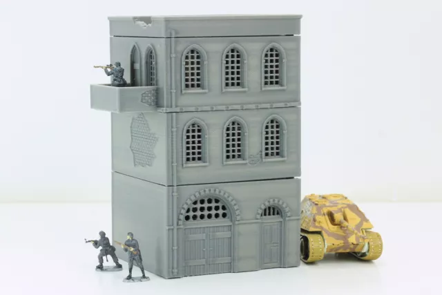 Arab Urban Bâtiment - Corner Maison - dessus de Table Wargaming Terrain -