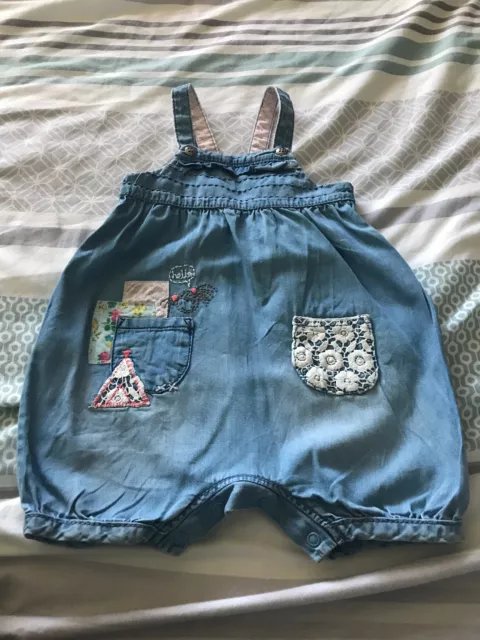 girls next dungarees 12-18 months