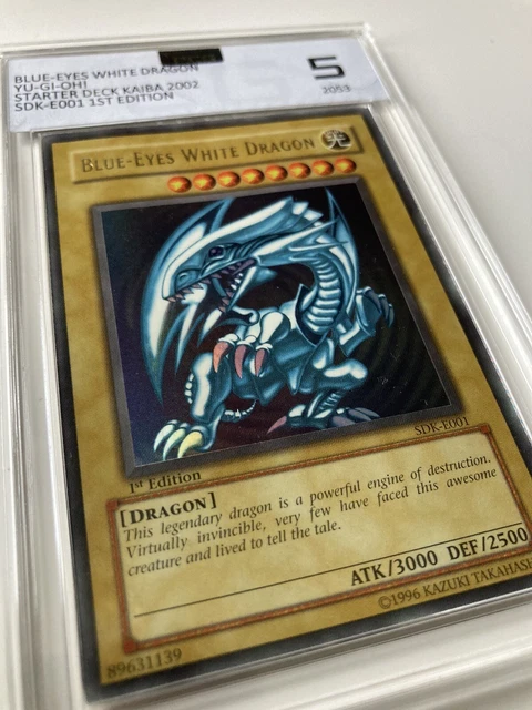 YU-GI-OH! BLUE-EYES WHITE Dragon Starter Deck Kaiba SDK-E001 1st