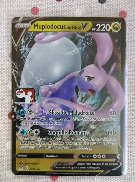CARTE POKÉMON MUPLODOCUS de Hisui GG21/GG70 - Zénith Suprême EB12.5 FR