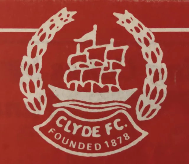 Clyde Home Football Programmes *Choose from List* Discount Available